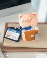 LuLu the Piggy Office Series - My Workplace Partners Monitor Plush Keychain Blindbox 2