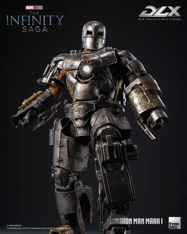 threezero Marvel Studios: The Infinity Saga DLX Iron Man Mark 1 - Marvel
