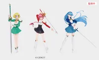 SYSTEM SERVICE Magic Knight Rayearth Vivit Figure Fuu Hououji - Magic Knight Rayearth - photo 5