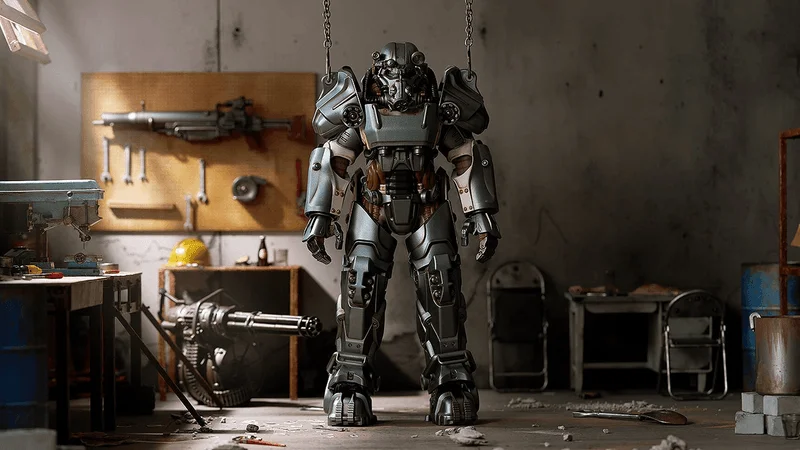 GOOD SMILE COMPANY PLAMATEA T-60 Power Armor - Fallout