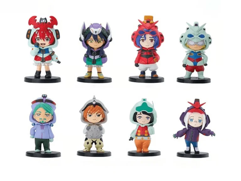 BN Figure Q Gundam GQuuuuuuX Pajamars (Box/8)