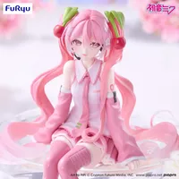 FuRyu Hatsune Miku Noodle Stopper Figure -Sakura Miku 2026 Smile ver.- - Hatsune Miku - photo 4