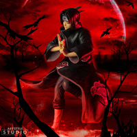 NARUTO SHIPPUDEN - "Itachi" Figure X2 2