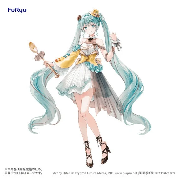 FuRyu Hatsune Miku×TIROL CHOCO Collaboration Figure -Coffee Nougat Another Color ver.- - Hatsune Miku