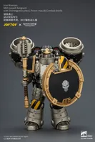 JOYTOY Iron Warriors MkII Assault Sergeant with Disintegrator pistol, Power maul & Combat shield - Warhammer 40K - photo 10