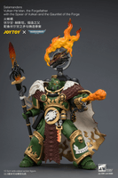 Salamanders Vulkan He'stan, the Forgefather with the Spear of Vulkan and the Gauntlet of the Forge 19