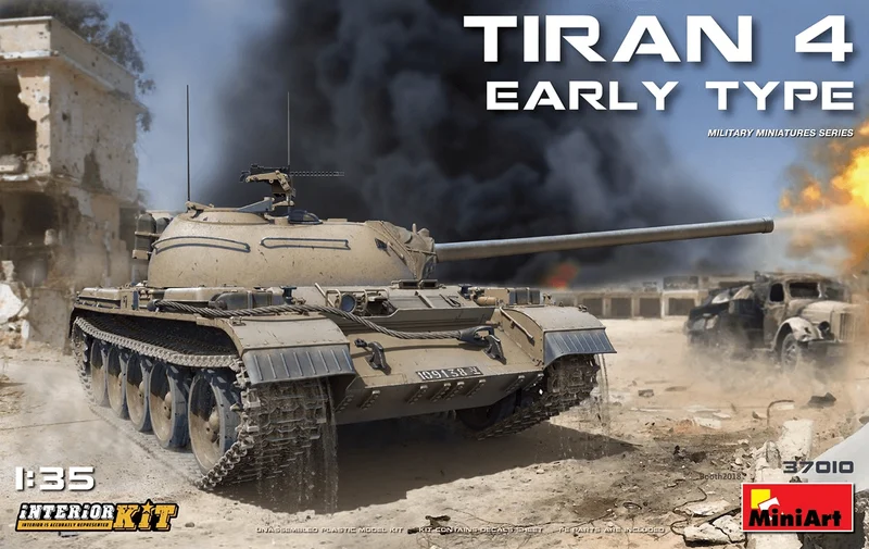 [37010] 1/35 Tiran 4 Early Type. Interior Kit