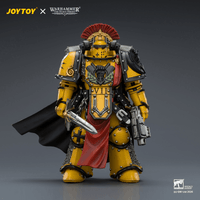 Imperial Fists Legion Praetor in Mk III Armour with Power Sword and Bolt Pistol 2