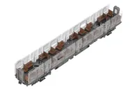 PLUM PMOA Semi-cross seat interior set A (brown) - Scale Kits - photo 8