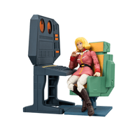 G.M.G. COLLECTION EX Mobile Suit Gundam White Base Bridge Radio operator Desk set【with gift】 6